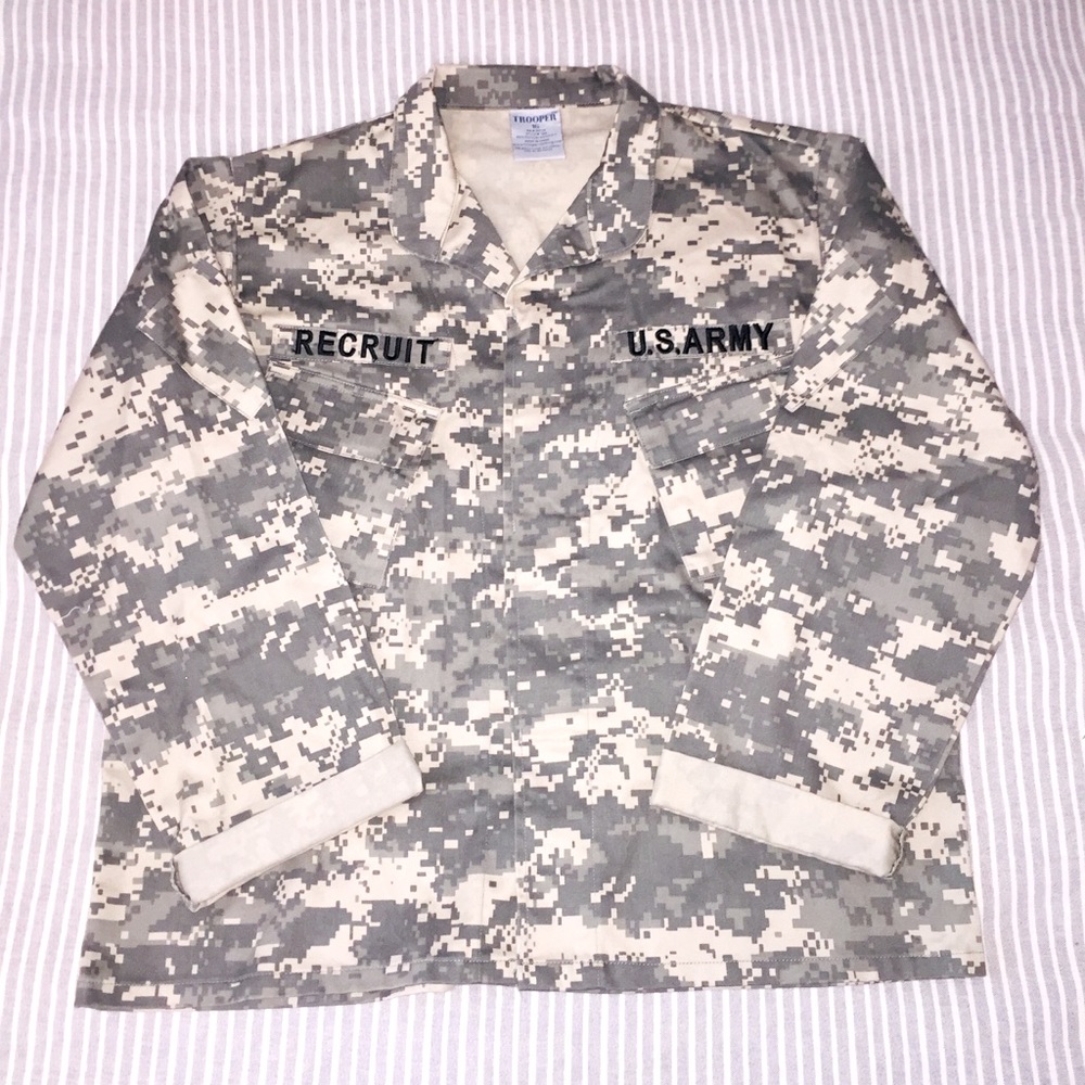 TROOPER ARMY PRINT SHIRT YOUTH 16